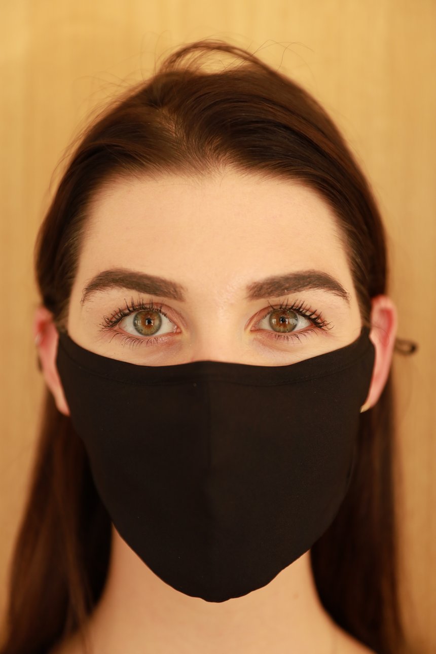 Women Wearing Nano Tech Face Mask