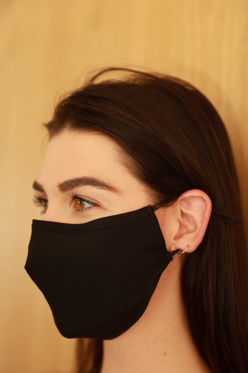 Women Wearing Nano Tech Face Mask